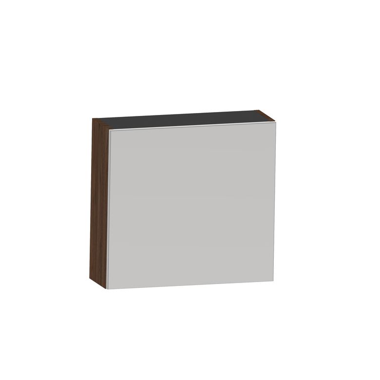 Armoire de toilette 60 cm 1 porte miroir INFINY