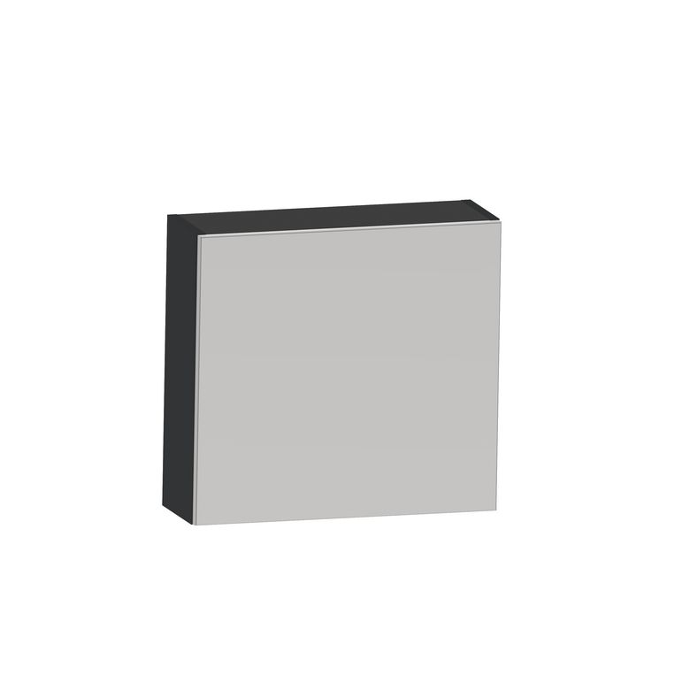 Armoire de toilette 60 cm 1 porte miroir INFINY