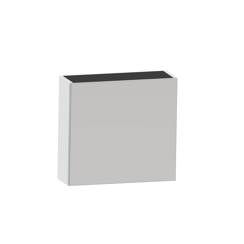 Armoire de toilette 60 cm 1 porte miroir INFINY