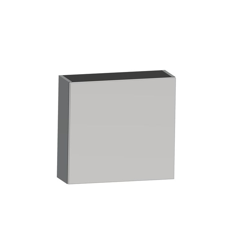 Armoire de toilette 60 cm 1 porte miroir INFINY