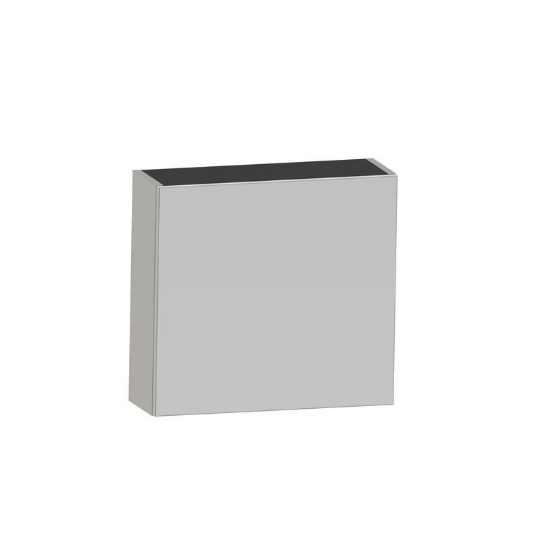 Armoire de toilette 60 cm 1 porte miroir INFINY