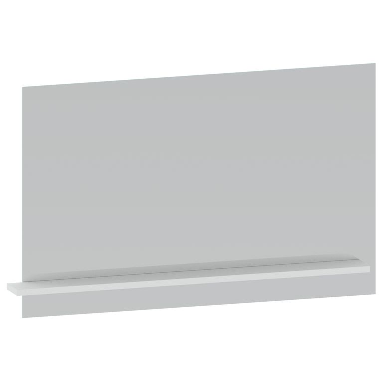 Miroir INFINY blanc avec tablette L.115 Main Image