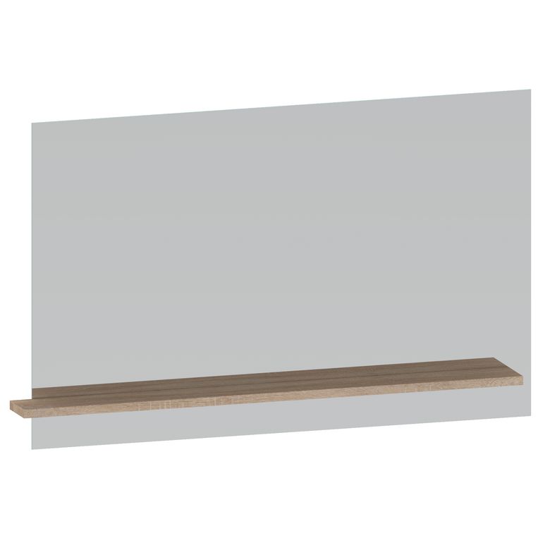 Miroir INFINY bois clair avec tablette L.115 Main Image