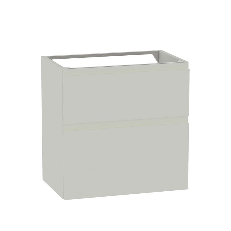 Sous-vasque PHOENIX prise de main blanc-blanc 2 tiroirs L60 H60 P39 Main Image