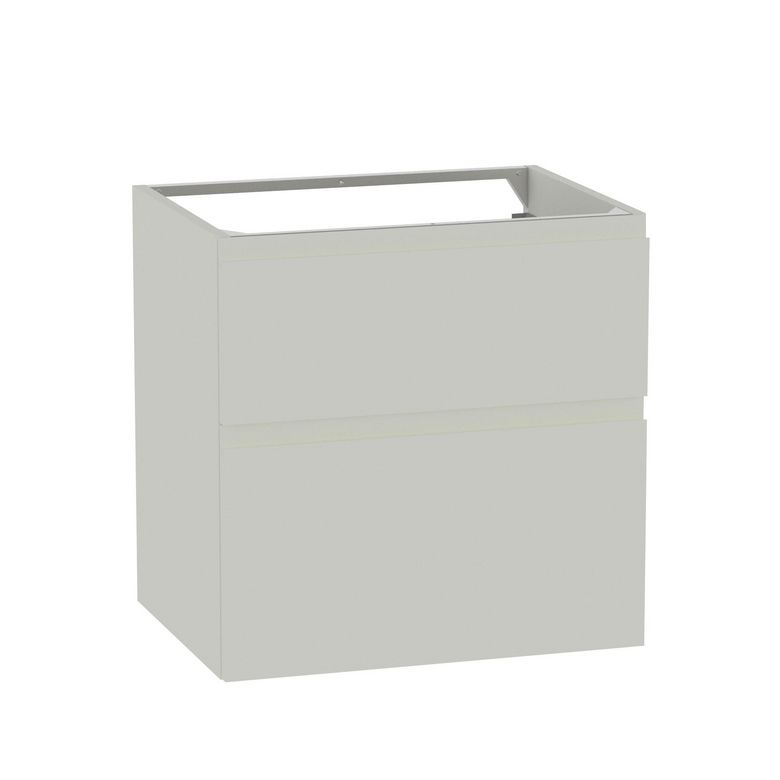Meuble sous-vasque 60 cm avec 2 tiroirs - Prise main intégrée PHOENIX
 -Lapeyre