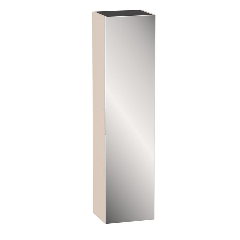 Colonne miroir de salle de bains 40 cm 1 porte PHOENIX