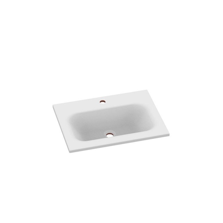 Plan vasque simple 61 cm résine PHOENIX