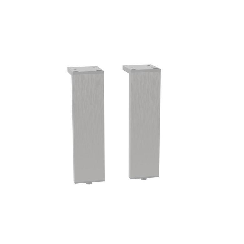 Lot de 2 pieds pour meuble de salle de bains Rectangle Phoenix| Lapeyre