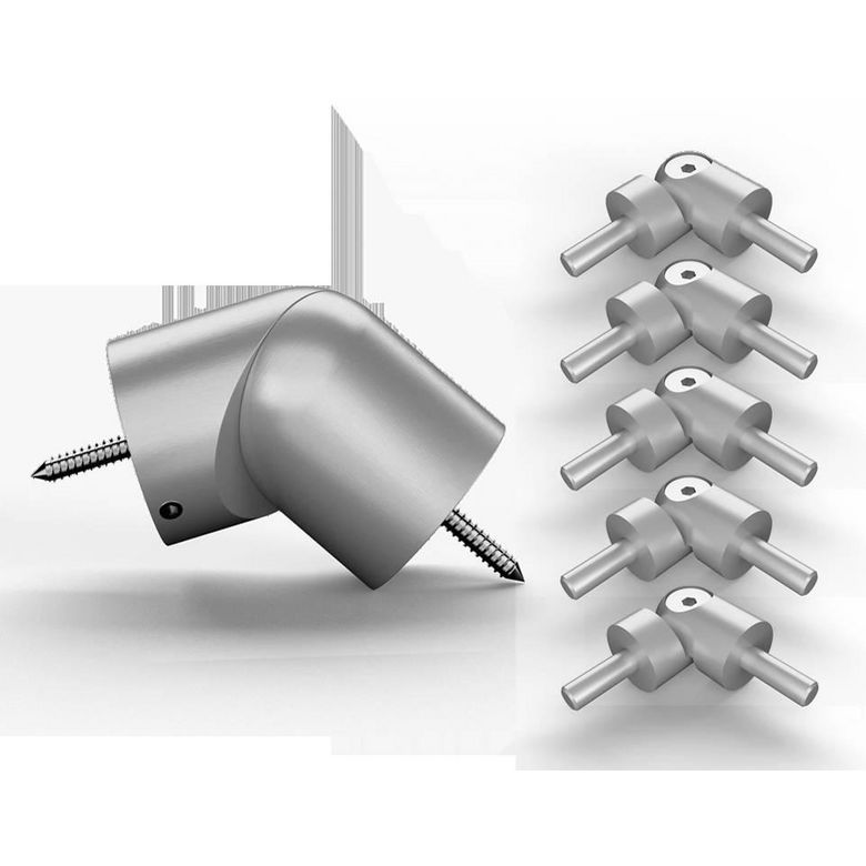 Balustrade Lisséo en aluminium - Kit d'articultation