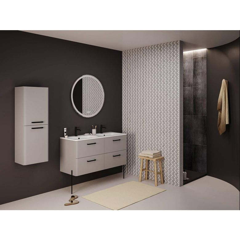 Meuble sous-vasque 120 cm avec tiroirs FRIDA - Lapeyre