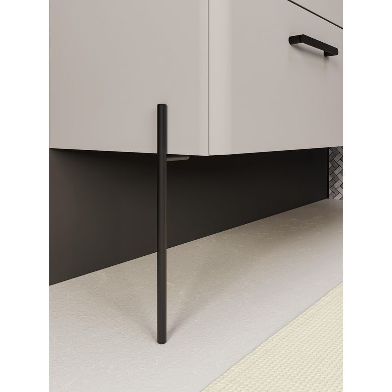 Jeu de 2 pieds FRIDA H.30 noir Main Image