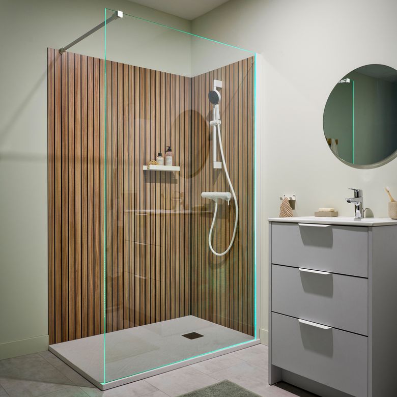 Paroi de douche grand espace LINE PRESTIGE - Salle de bains