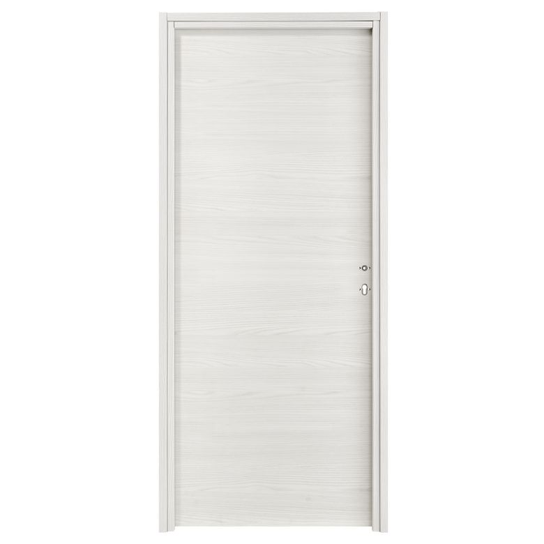 Bloc-porte thermique ROXIE Blanc galet - âme polystyrène - H.90 - H.204 x l.73G Main Image