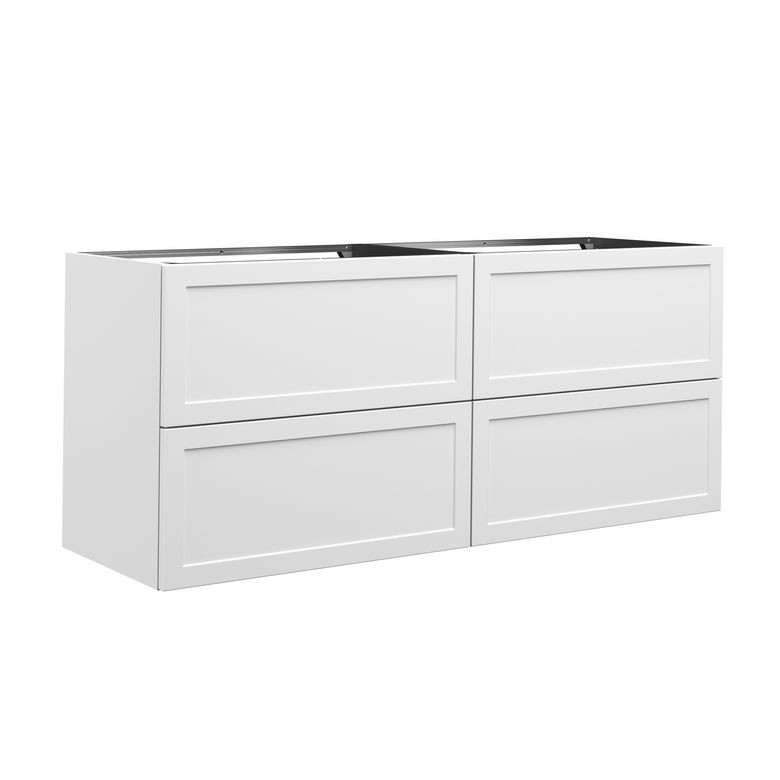 Meubles sous-vasque 140 cm 4 tiroirs mdf PHILEAS