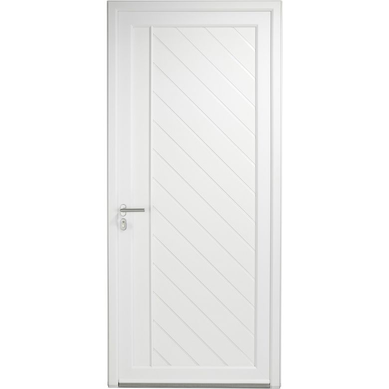 Porte d'entrée Aliana PVC - Portes - Lapeyre