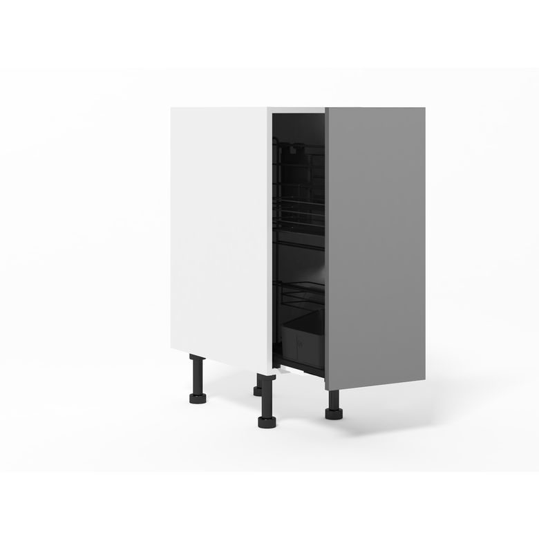 Meuble bas de préparation, 1 porte extractible