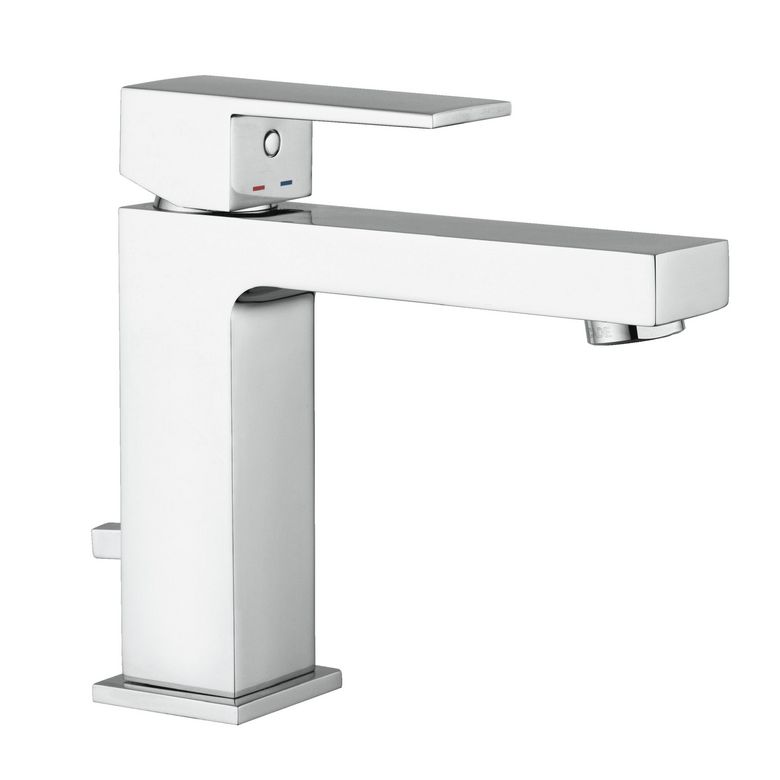 Mitigeur lavabo petit modèle DIAMANT chromé Main Image
