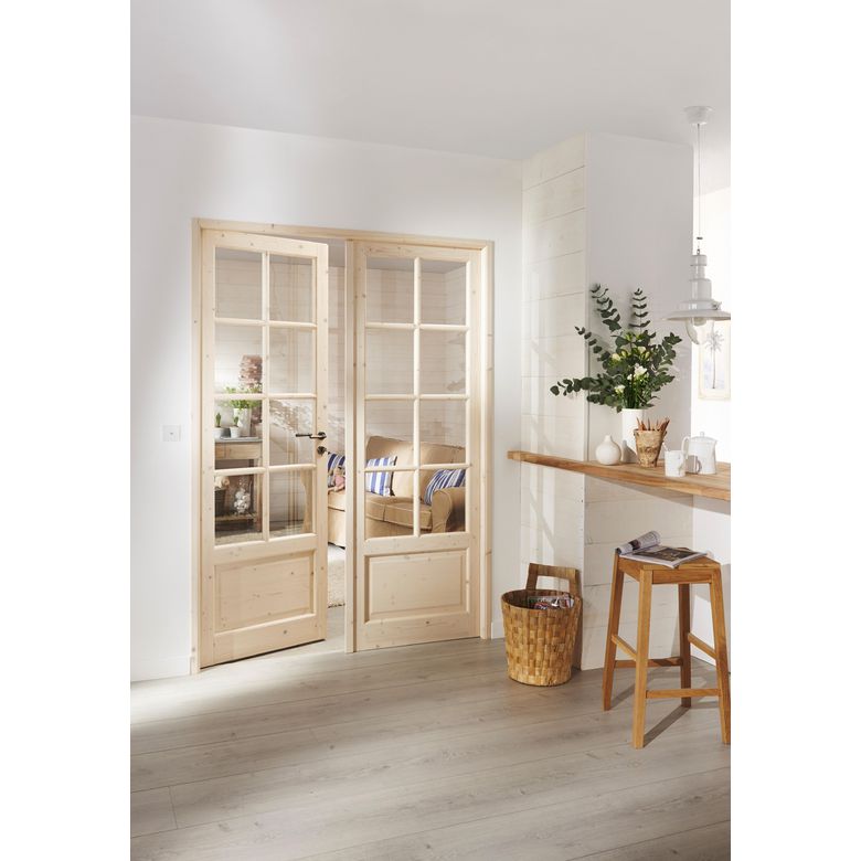 Bloc-porte  TRADITION huisserie 90-Lapeyre