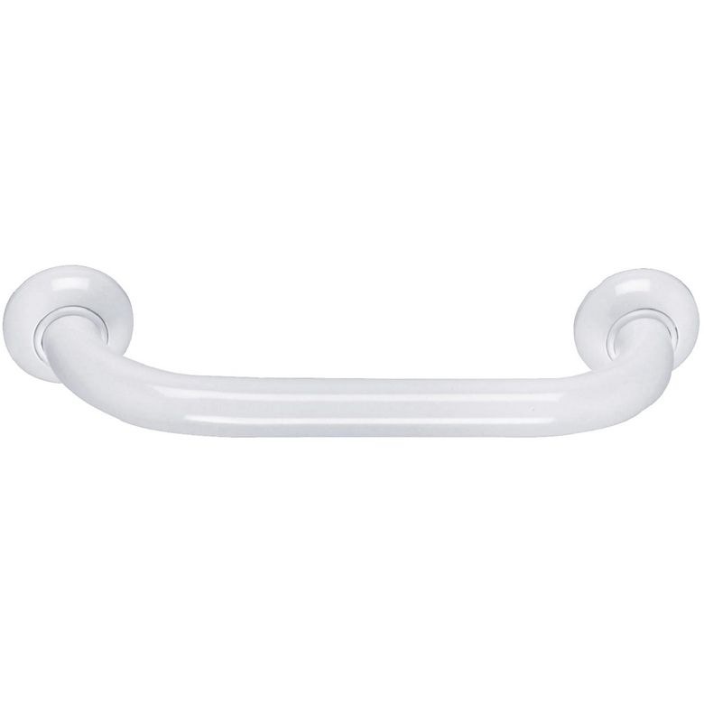 Barre murale droite de maintien aluminium blanc pro L.30 Main Image