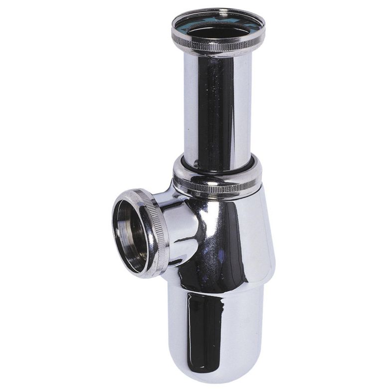 Siphon de lavabo metal chrome réglable D.32 Main Image