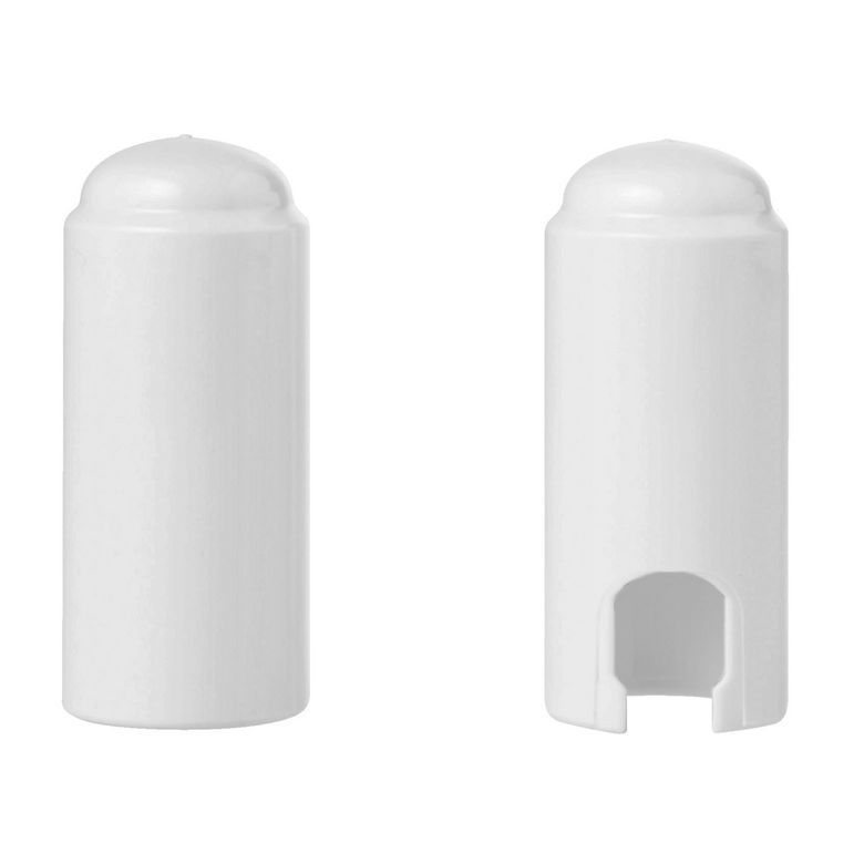 Cache-fiche PVC Blanc 9016 pour Fenêtre Main Image