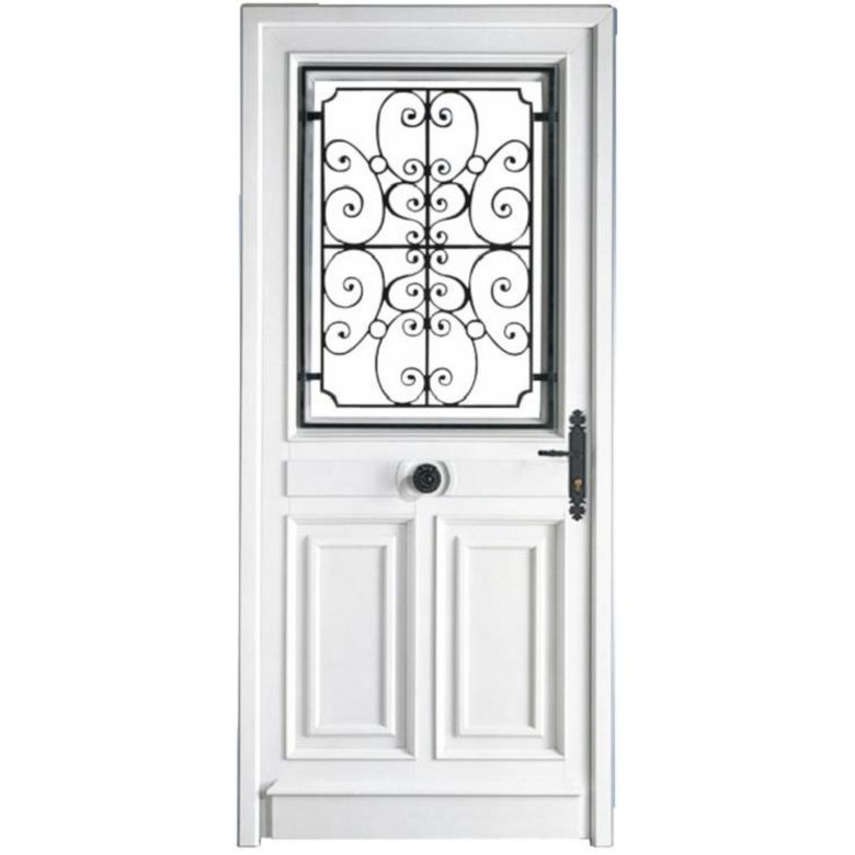 Porte d'entrée Mansart PVC 215 x 90 cm | Lapeyre