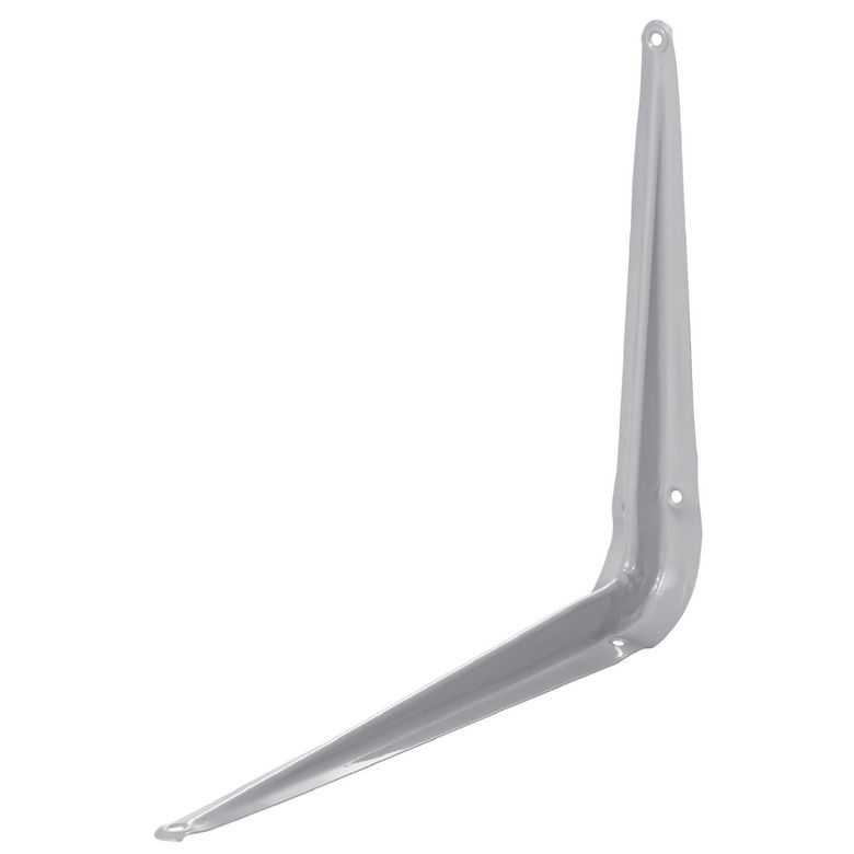 Equerre de fixation acier gris Main Image
