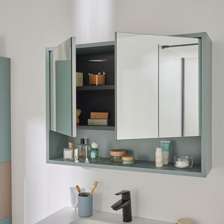 Armoire de toilette Fabian 2 portes-Lapeyre