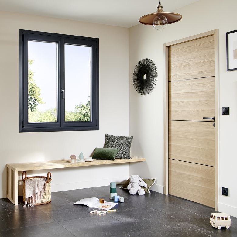 Bloc-porte ROXIE fin de chantier | Lapeyre