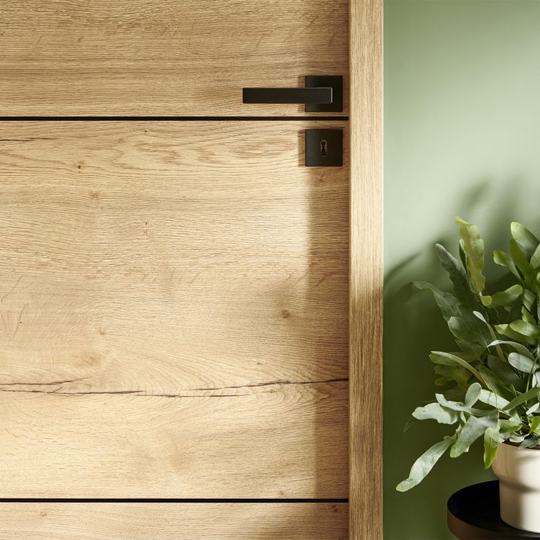 Bloc-porte ROXIE acoustique inserts inox | Lapeyre