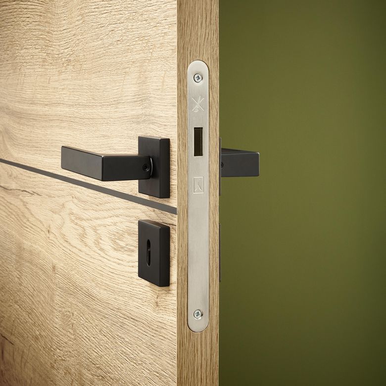 Bloc-porte ROXIE acoustique inserts inox | Lapeyre