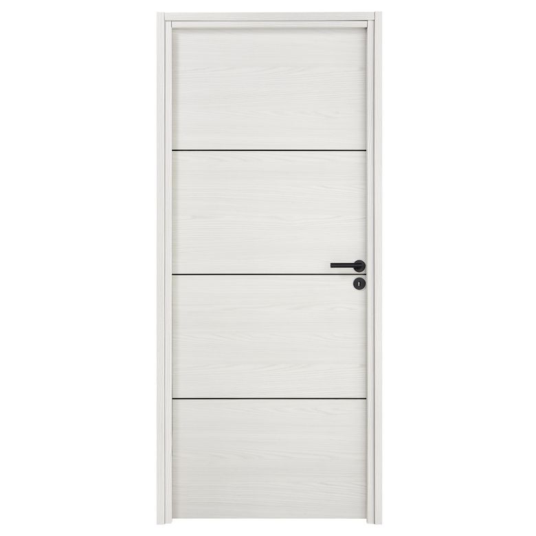 Bloc-porte ROXIE fin de chantier acoustique inserts noir | Lapeyre