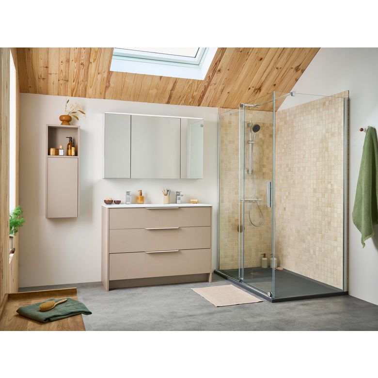 Armoire de toilette 2 portes Phoenix-Lapeyre
