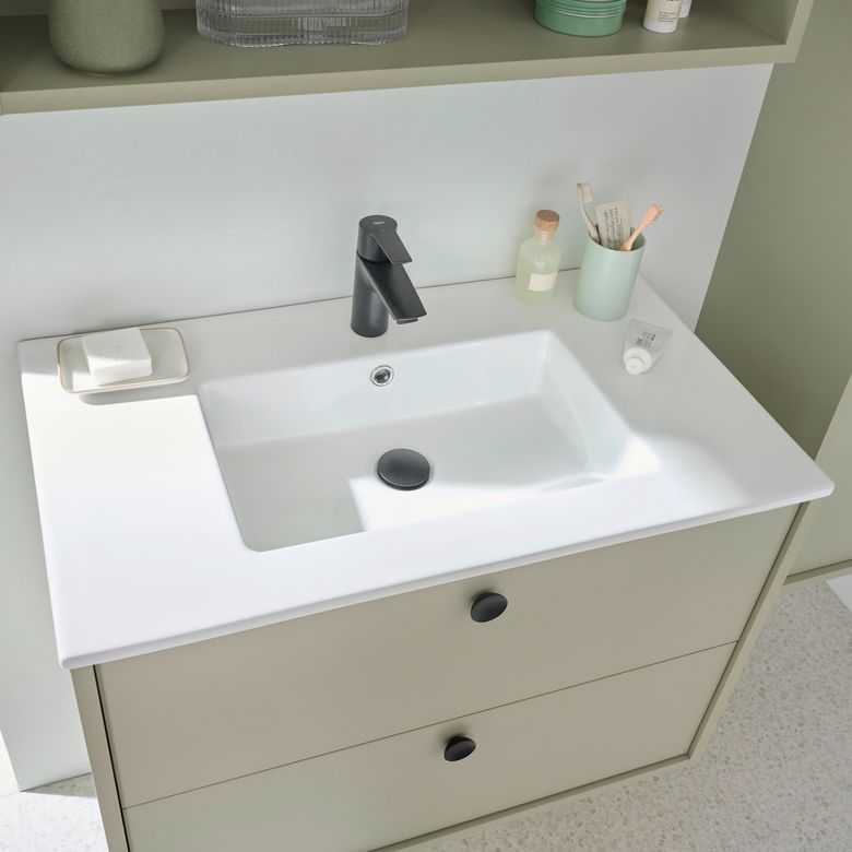 Plan vasque simple 81 cm céramique FORMEO | Lapeyre