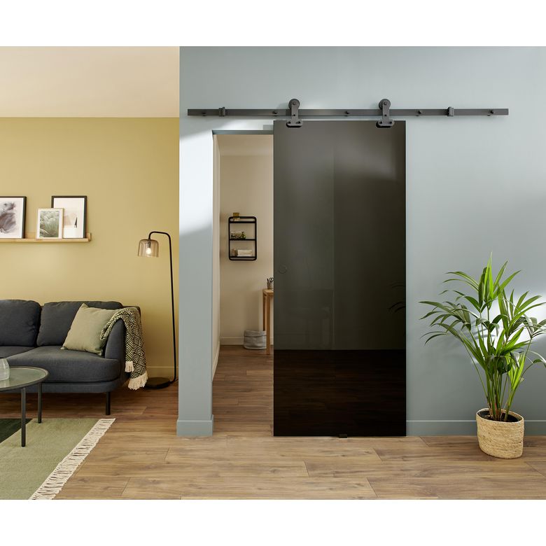 Porte coulissante ROXANNE en verre | Lapeyre