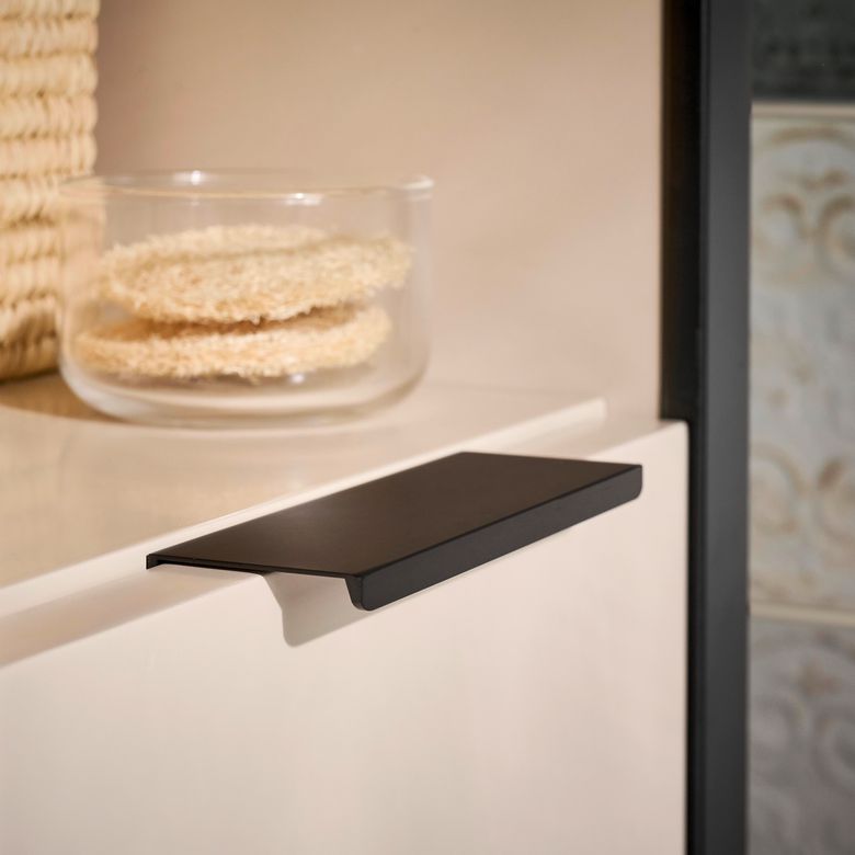 Meuble sous vasque 90 cm 2 tiroirs metal 2-Lapeyre