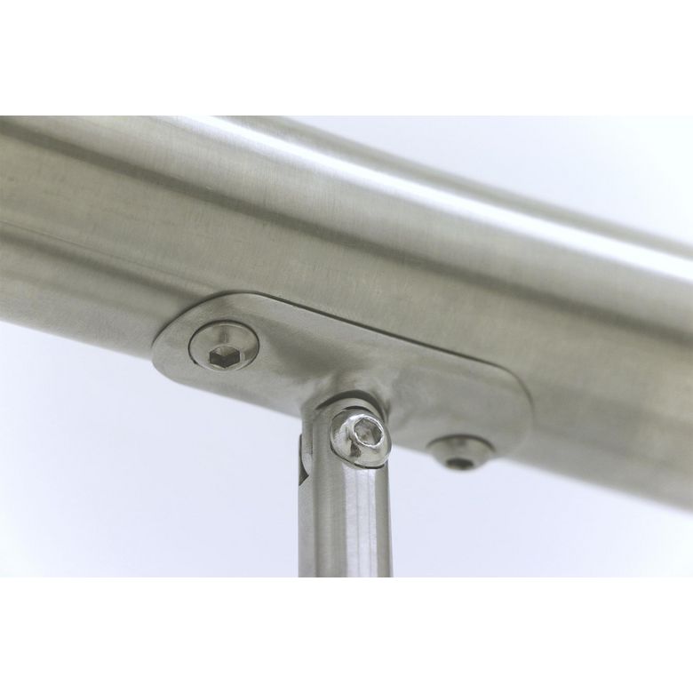 Kit balustrade Inoca tubes pose à plat 2