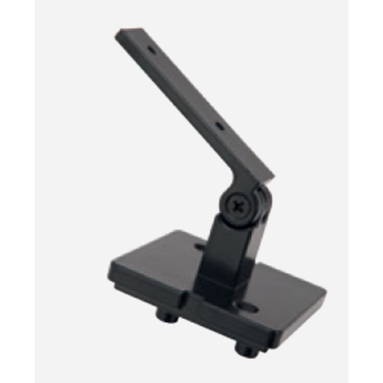 Support rampe réglable pour balustrade MOKA fonte alu thermolaqué noir RAL 9005 Main Image