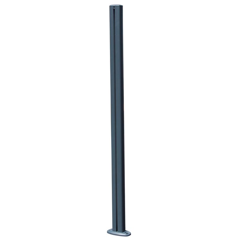 Poteau aluminium pour barrière de piscine JADE-Lapeyre