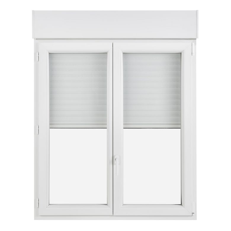 Fenêtre PVC oscillo-battante Pria avec volet roulant intégré