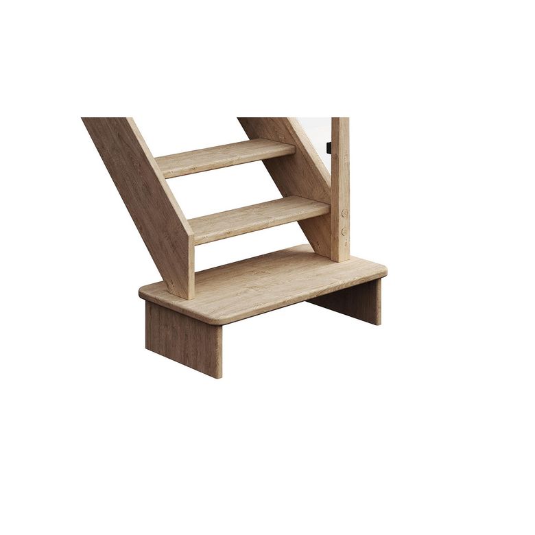 Socle sans contremarche - Escaliers