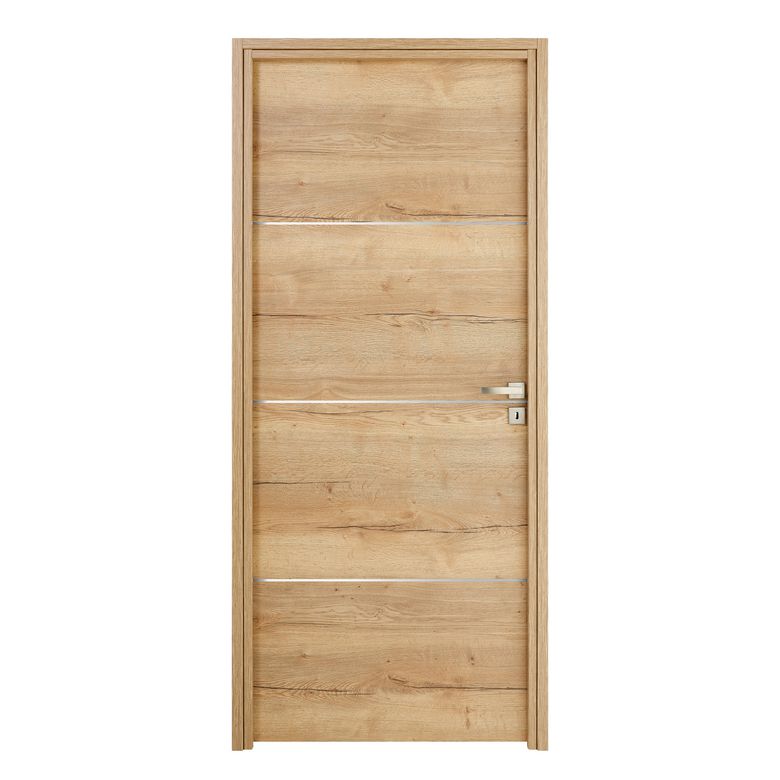 Bloc-porte ROXIE thermique inserts inox | Lapeyre