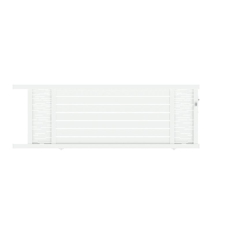 Portail coulissant Aluminium Catane ligne horizontale
