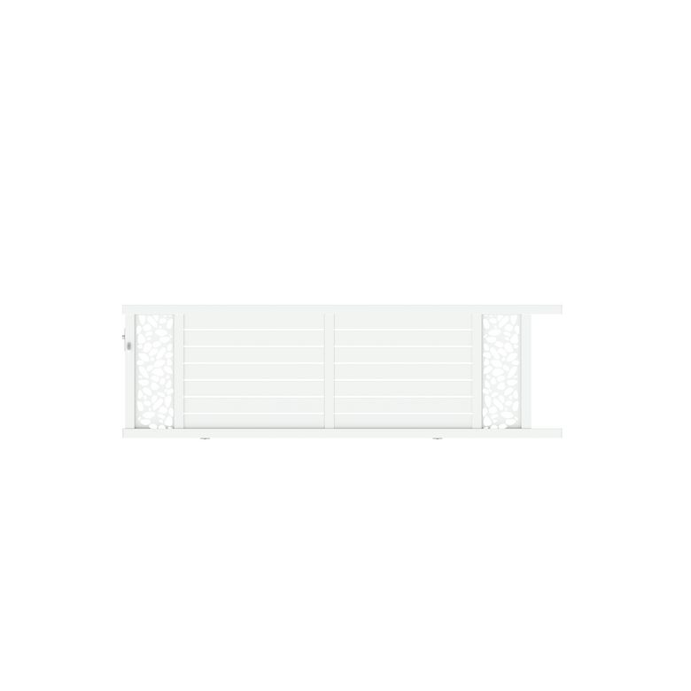 Portail coulissant Aluminium Catane galet