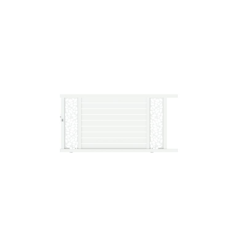 Portail coulissant Aluminium Catane galet