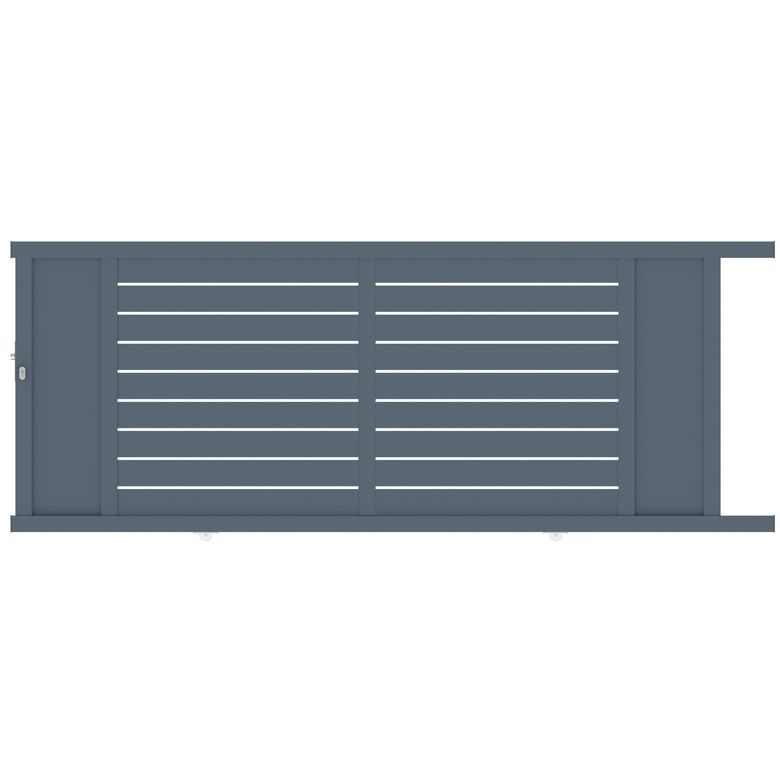 Portail coulissant Aluminium Catane