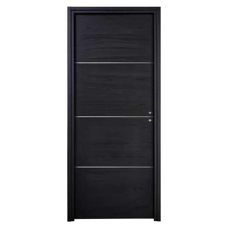 Bloc-porte ROXIE fin de chantier acoustique inserts inox | Lapeyre