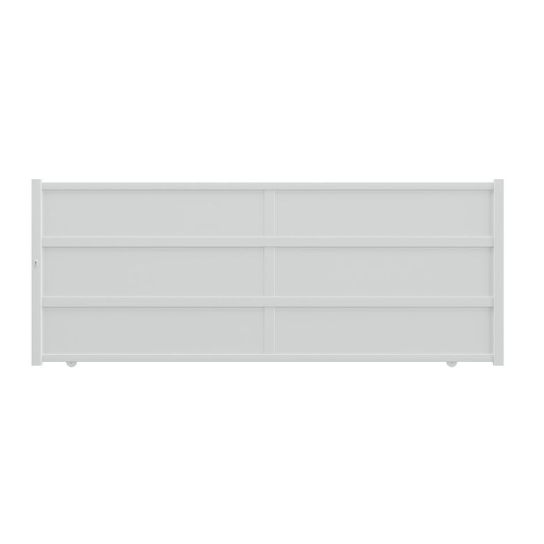 Portail coulissant ENNA aluminium H.166 x l.425 blanc RAL 9016 Main Image