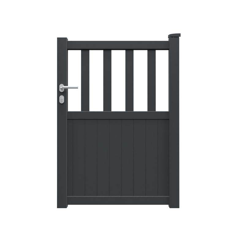 Portillon VILDAN aluminium H.140 x l.100 gris anthracite RAL 7016 Main Image