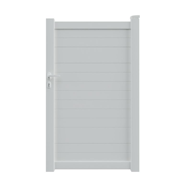 Portillon VINH aluminium H.166 x l.100 gblanc RAL 9016 Main Image